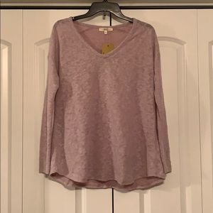 Size small, lavender long sleeve top. NWT!